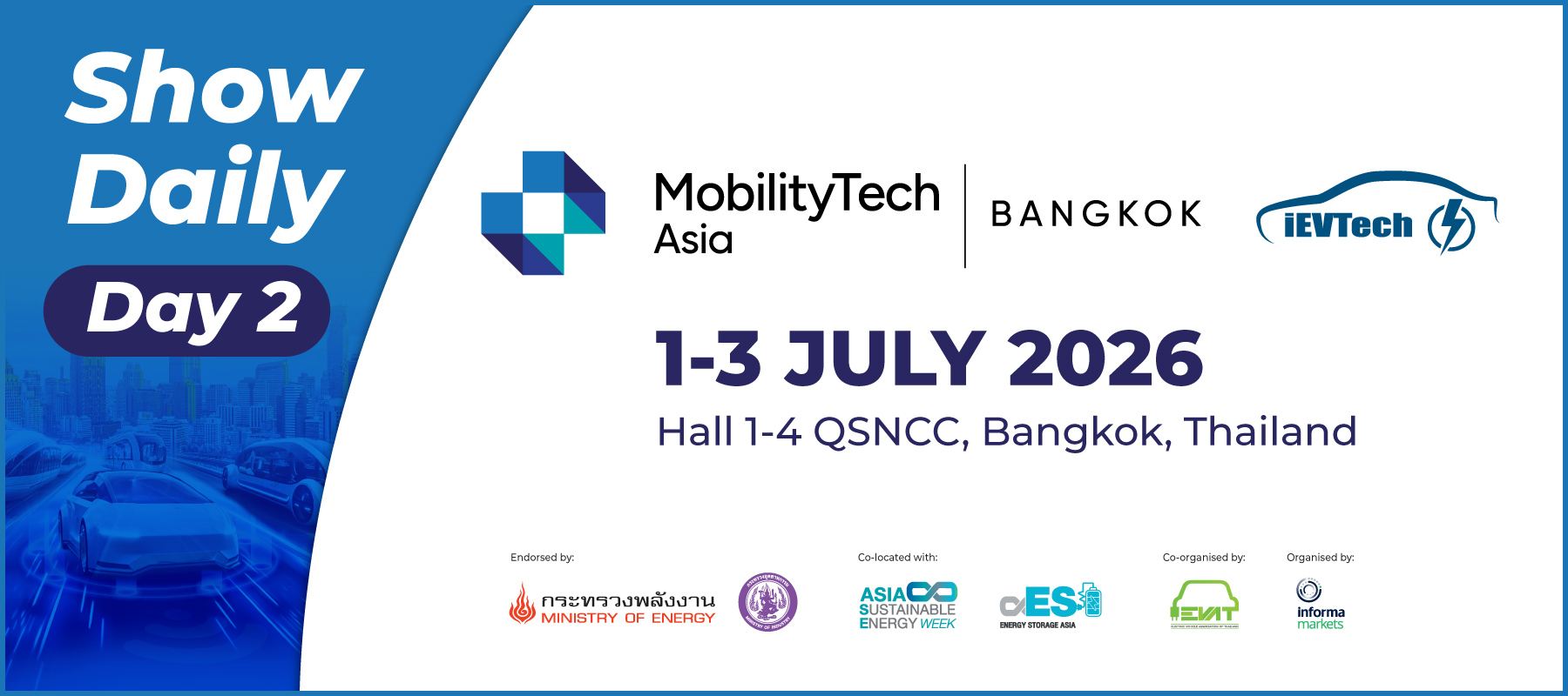 MobilityTech Asia Bangkok E-Newsletter Header